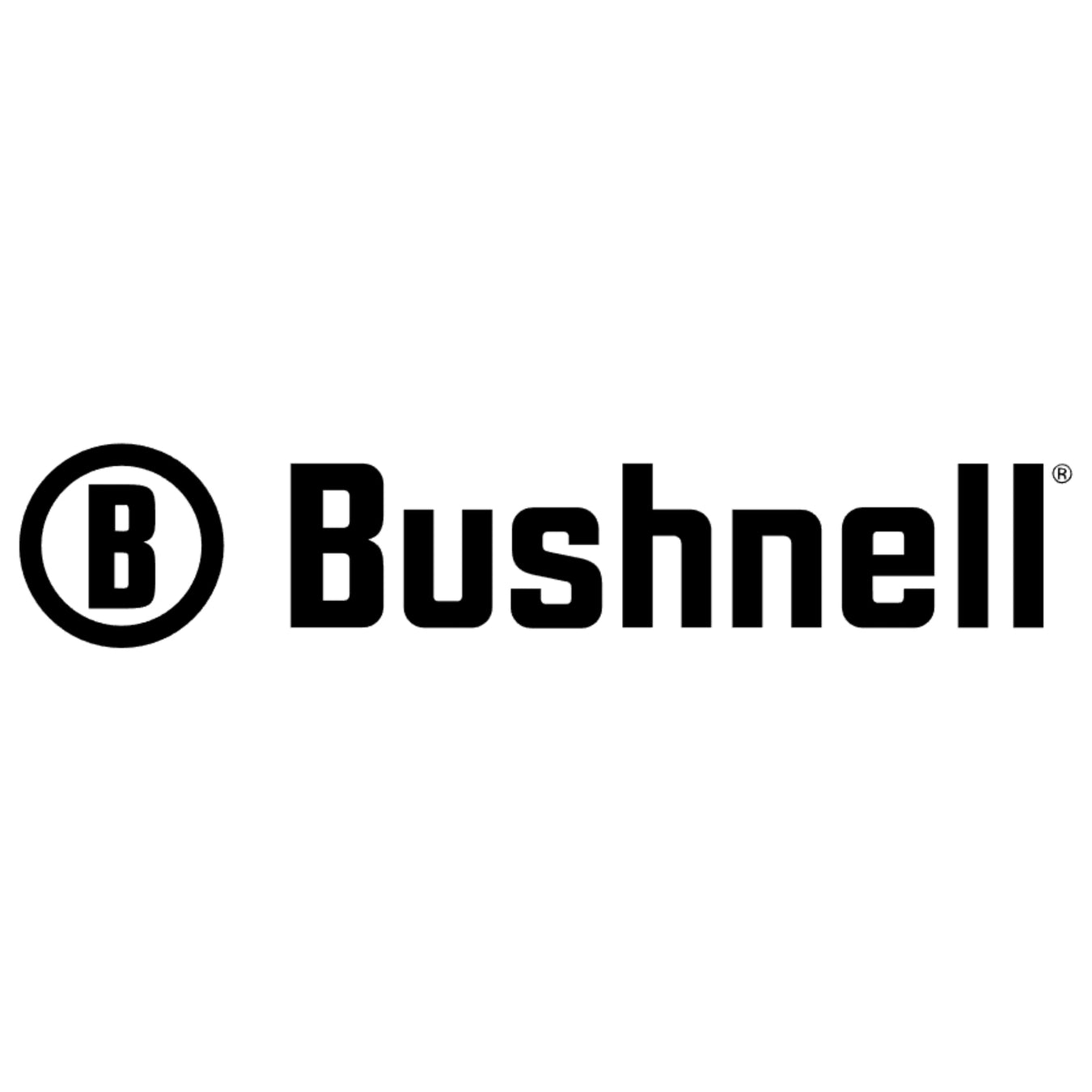 Bushnell logo black and white