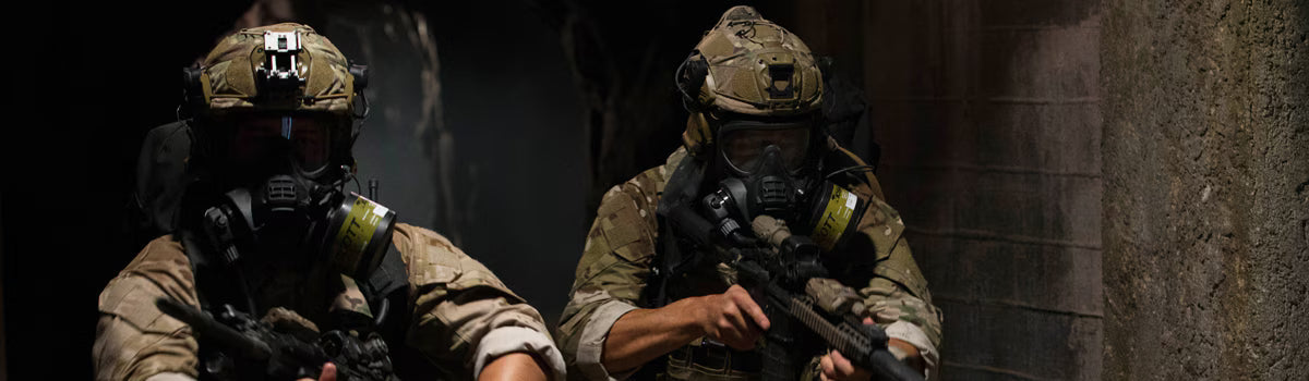 3M Peltor equipment that is being used by military personnel in a mission