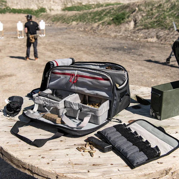 Vertx Range Bags | w/ Separate Drawers for Ammo & Guns | Heavy-Duty Design