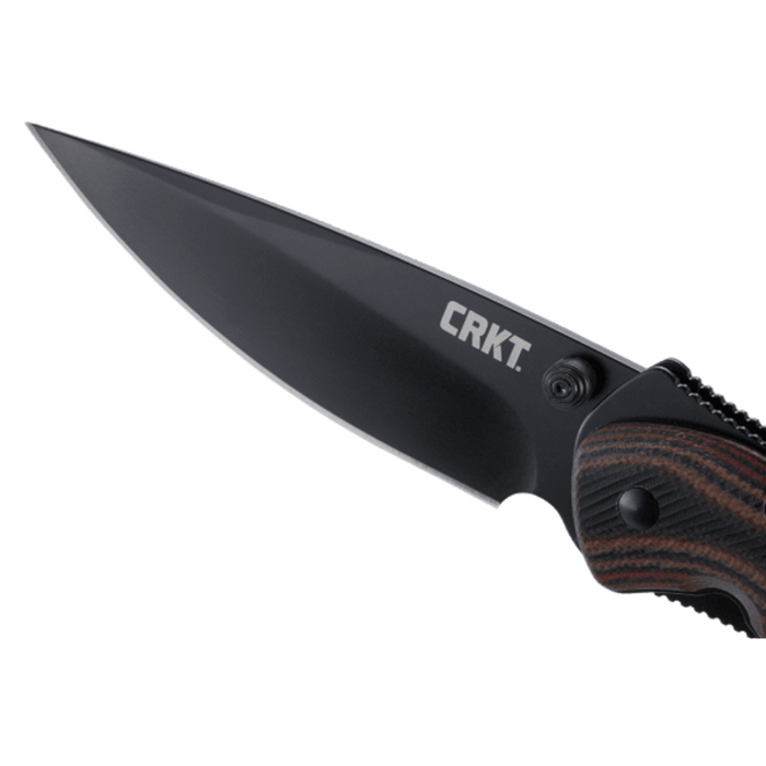 CRKT Endorser Knife | Sleek EDC Blade | Assisted Folding Knife w/ Liner Lock