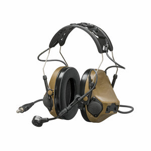 Peltor ComTac VIII | High-Clarity Radio & Instant Hearing Protection w/ Fail-Safe Backup Comms