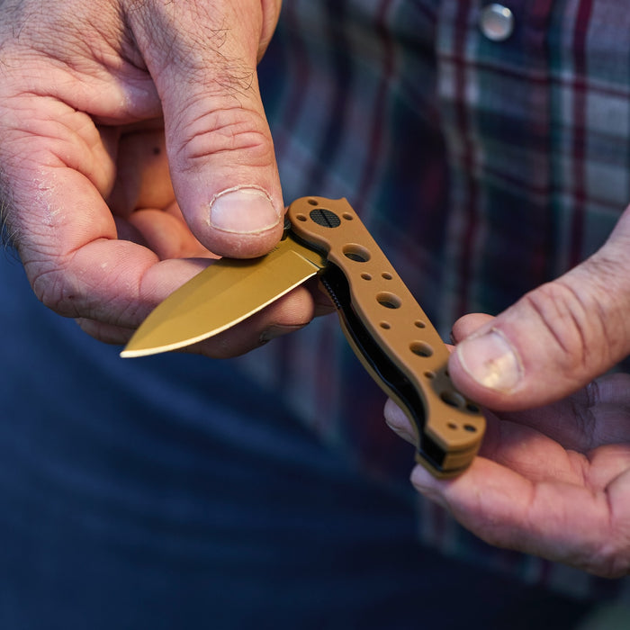 CRKT M16-01 Spear Point | Folding Tactical Knife | Military Grade Blade