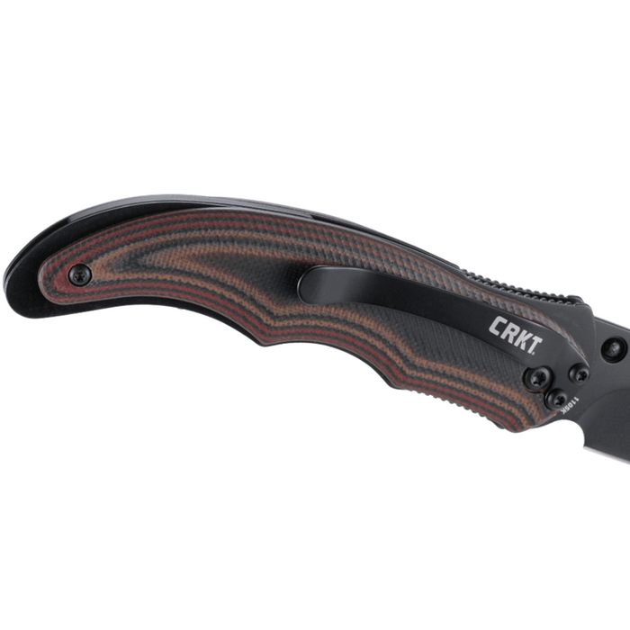 CRKT Endorser Knife | Sleek EDC Blade | Assisted Folding Knife w/ Liner Lock