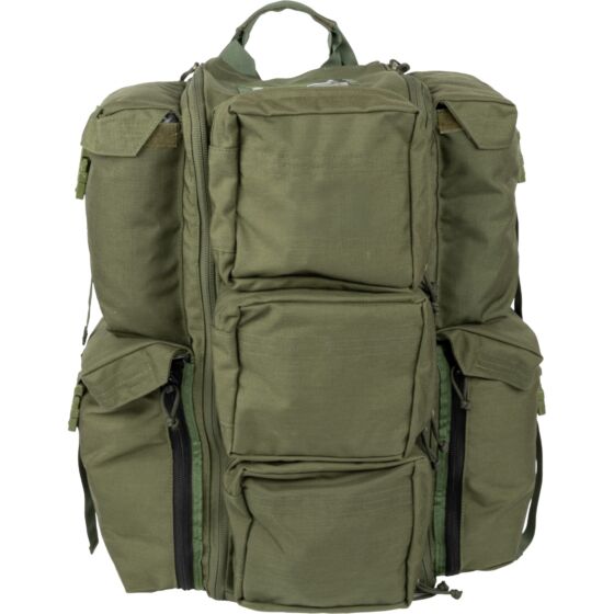 North American Rescue Warrior Aid and Litter Kit - Mass Casualty Care & Evacuation - Includes Quad-Fold Litter & Hypothermia Kit