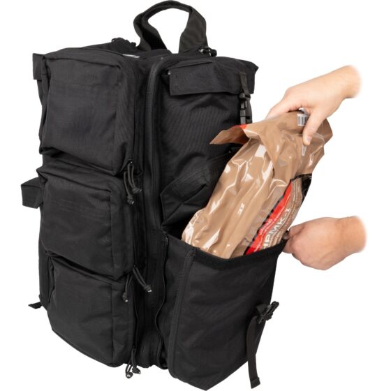 North American Rescue Warrior Aid and Litter Kit - Mass Casualty Care & Evacuation - Includes Quad-Fold Litter & Hypothermia Kit