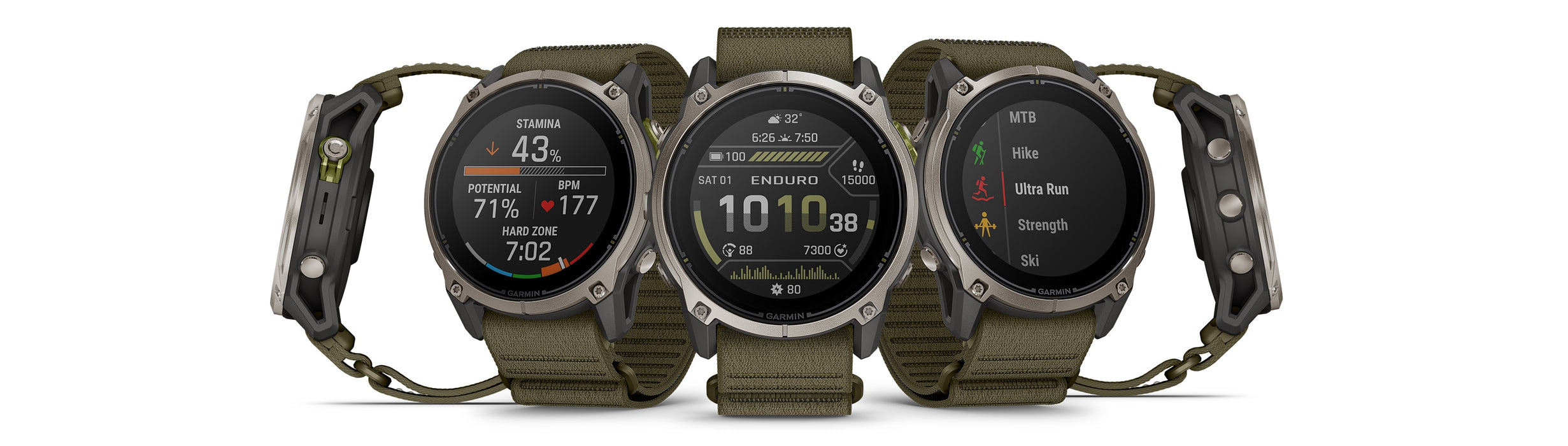 Garmin Enduro 4 - Ultraperformance GPS Smartwatch w/ 90-Day Solar Battery Life