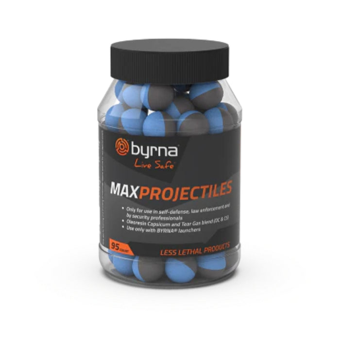 Byrna Max Projectiles | Non Lethal Ammo | Pepper + Tear Gas