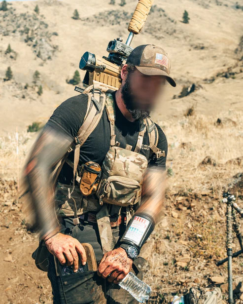 Bravo Modular Bino Pack | Magnet-Free for Compass Navigation | Binocular Harness System