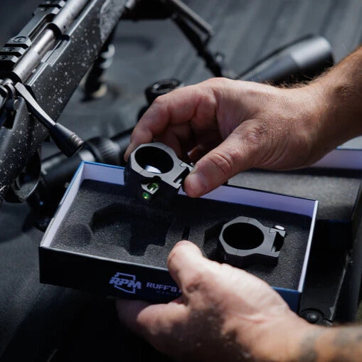 Healy Ruff Level Controller Ruff Precision Rings - w/ Co-Linear Bubble Level - All Models Available ...