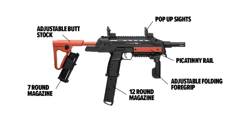 Byrna TCR | Less Lethal Compact Rifle | Complete Kit