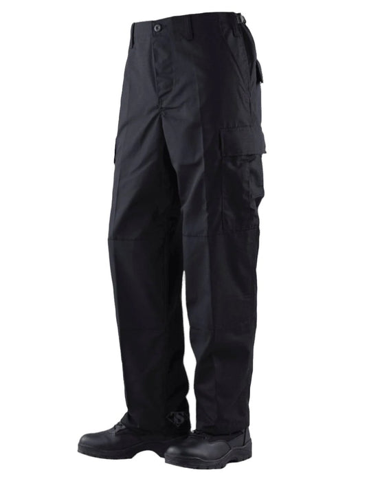 Tru-Spec Pant, BDU, Twill, Black