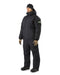 Cold WX Pant SV in Black, shown with Jacket, Front View