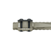 the image showcases the delta optic riser mount in the color FDE or flat dark earth and it showcases the bottom part or the part in which that the riser mount is clamped on the user's rifle. 