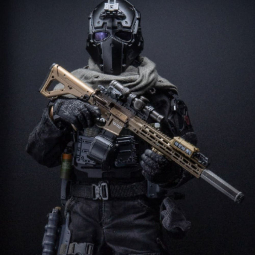 Devtech Mask Devtac Ronin - Full Face Ballistic Helmet - NIJ Level IIIA - HUD Avail ...