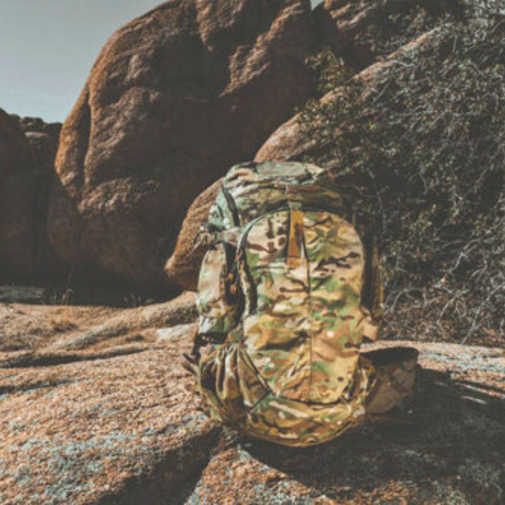 Boundary Errant Modular Backpack - 22L X-Pac Material Daypack For Work & Travel (Olive)