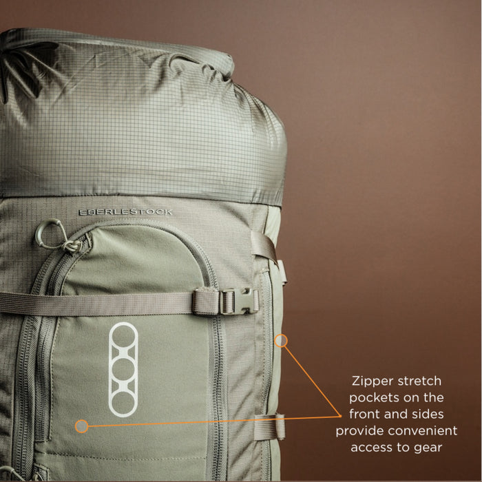 Eberlestock Brooks 3500 | Lightweight w/ Hydration Bladder Sleeve & Zippered Front Pockets | Pre-Order