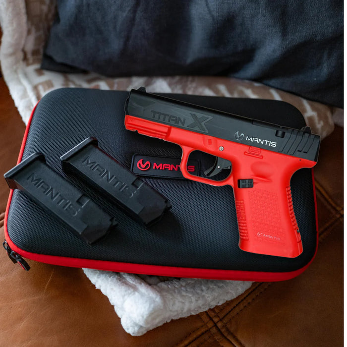 Titanium Mantis Mantis TitanX - All-In-One Training Pistol - Train at Home & Save Ammo ...