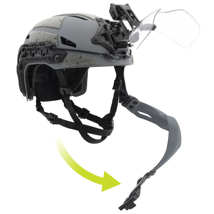 Caiman Bump Mandible | Easy Swing-Open Design for Free Movement