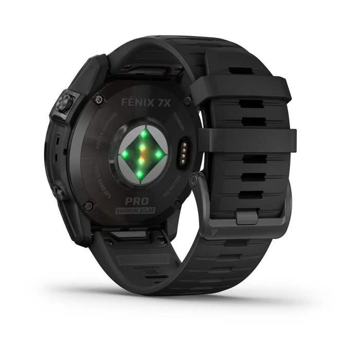 Garmin Fenix 7X Pro Solar Sapphire | Solar Powered Smartwatch w/ GPS & ECG