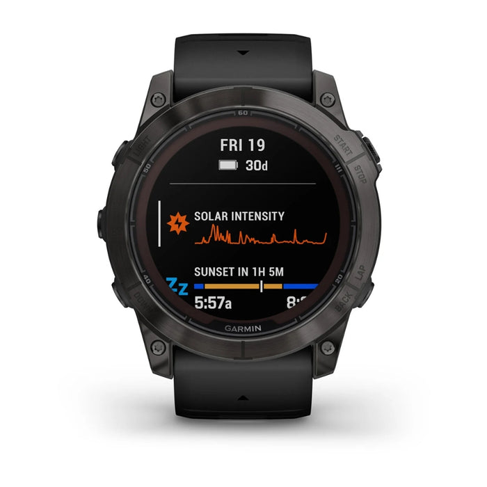 Garmin Fenix 7X Pro Solar Sapphire | Solar Powered Smartwatch w/ GPS & ECG