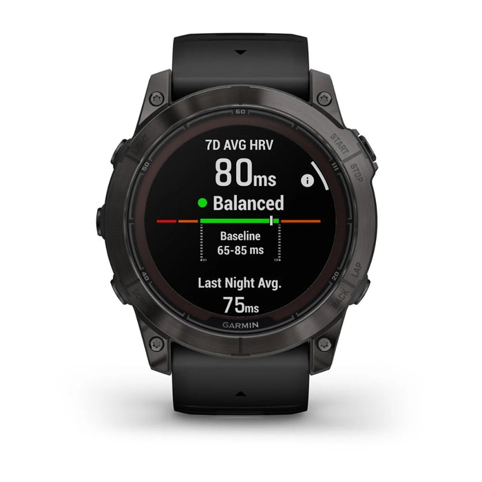 Garmin Fenix 7X Pro Solar Sapphire | Solar Powered Smartwatch w/ GPS & ECG