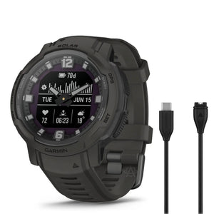 Garmin Instinct Crossover Solar | Hybrid Smartwatch w/ GPS