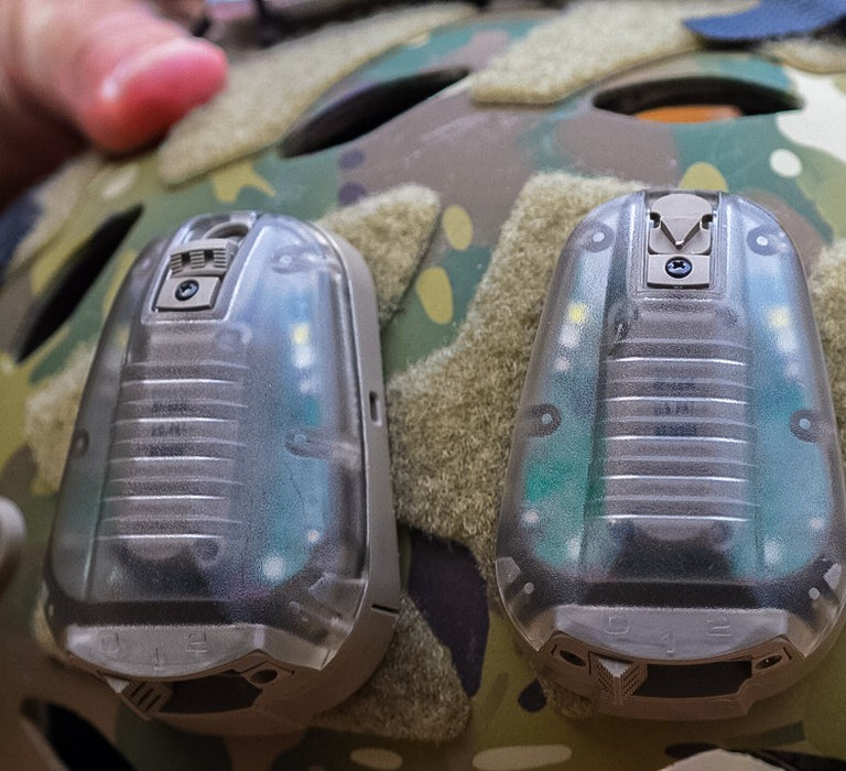 HEL-STAR 6® HS-640 (Nose Switch) vs HS-620 (Switch Plug) on a FAST Bump helmet