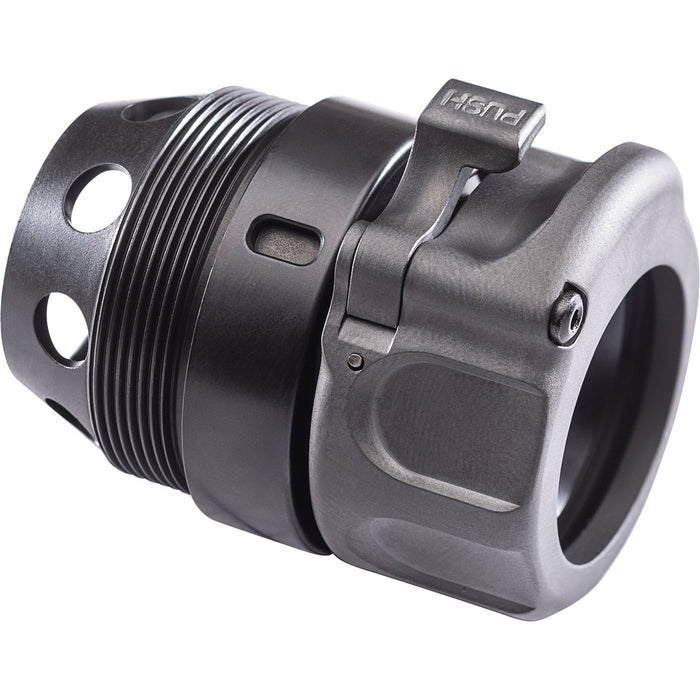 side view of the surefire fast attach hub adapter 