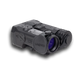 The Holosun Iris GR3 in the color black and is featured on a right side-view wher eyou can see the goggle piece and the knobs of the sight