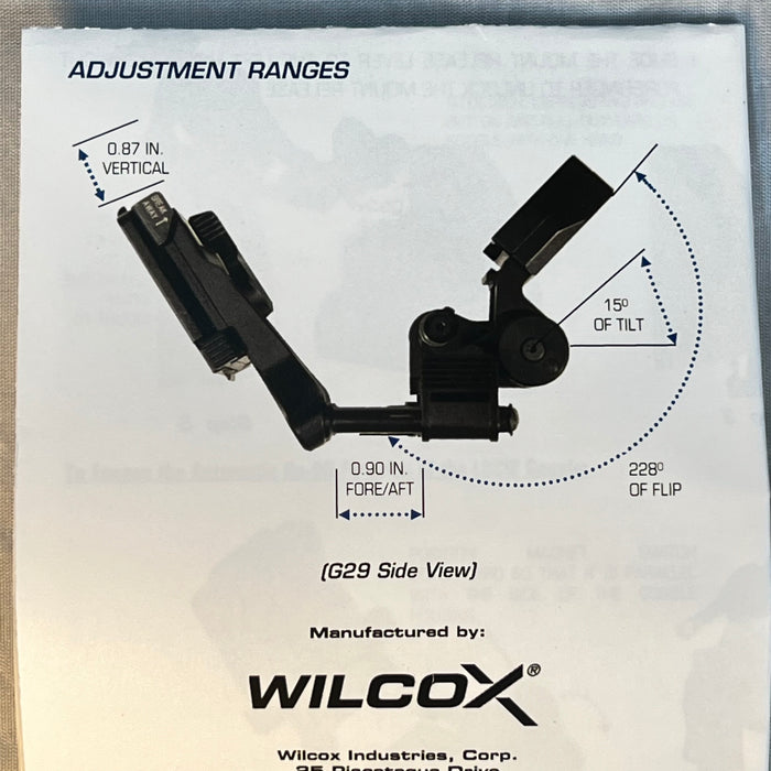 Wilcox G29 | Breakaway Mount/Magnet