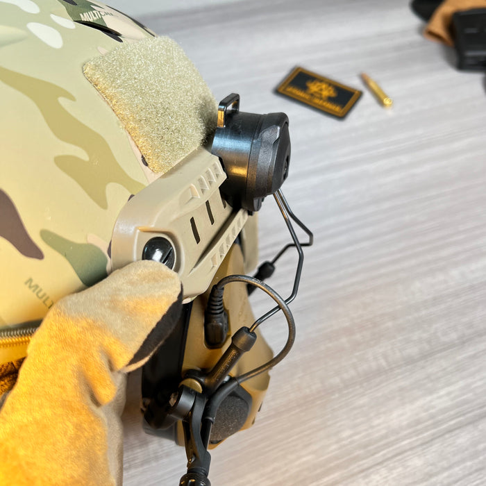 Peltor P3ADG47-F SV/2 | Mounting for ComTac VII & VIII | Left & Right Side Attachments