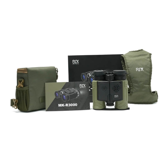 RIX MK-R3000 | Ballistic Rangefinder with Built-In Weather & 1.8mi Range