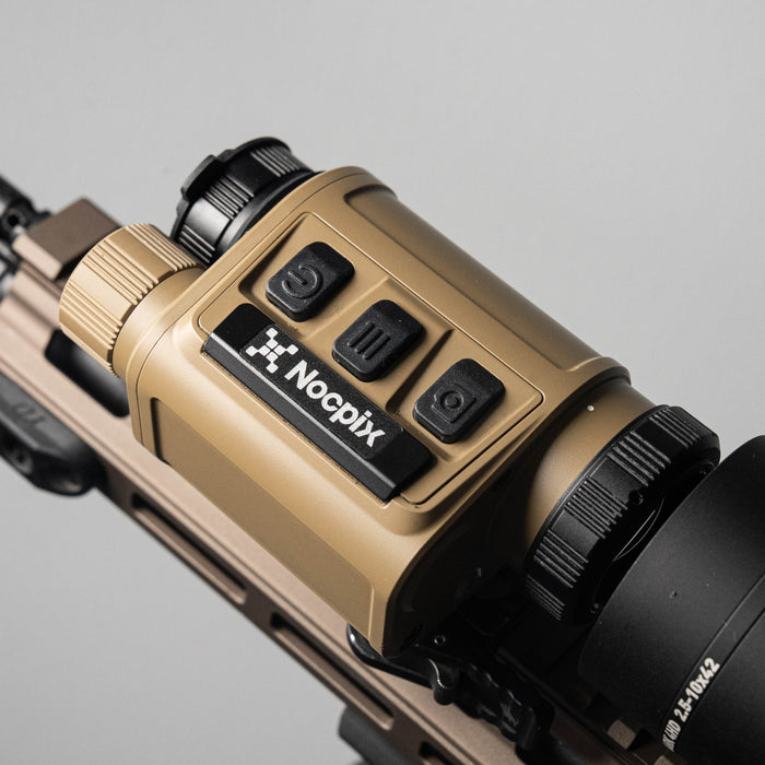 Nocpix MICRO 2 H25 - Handheld, Clip-On & Helmet Thermal - 20% Higher Responsivity for Clearer Target Tracking
