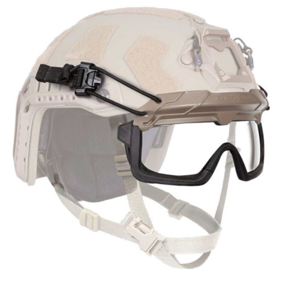 Ops-Core Step-In Visor Black / Clear/Tint