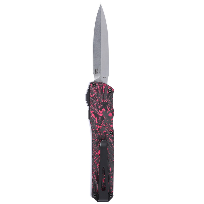 Rose Quartz CRKT Knife CRKT Twist Tighe Knife Red CRKT Knife