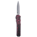 Rose Quartz CRKT Knife CRKT Twist Tighe Knife Red CRKT Knife