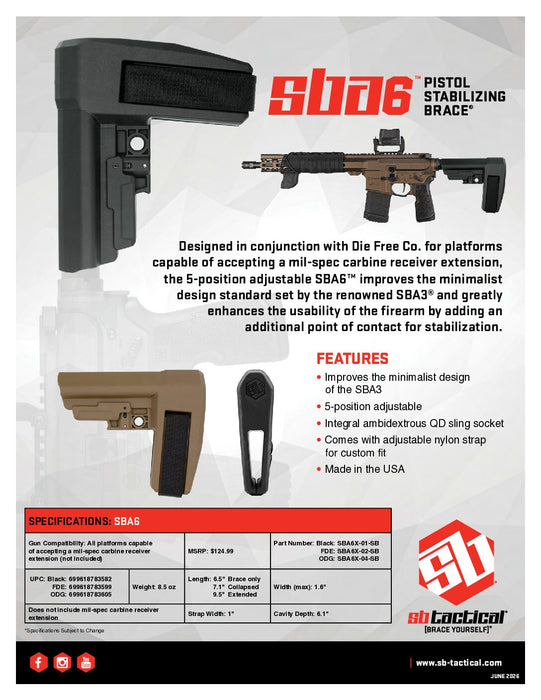 SB Tactical SBA6 - View 4