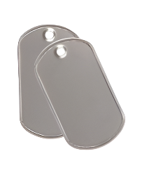 Tru-Spec DOG TAG, GI STAINLESS