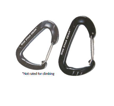 Tru-Spec CARABINERS, 2PK WIREGATE