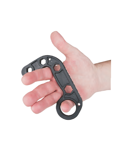 Tru-Spec TOOL, SELF DEFENSE IMPACT KERAMBIT, BLK
