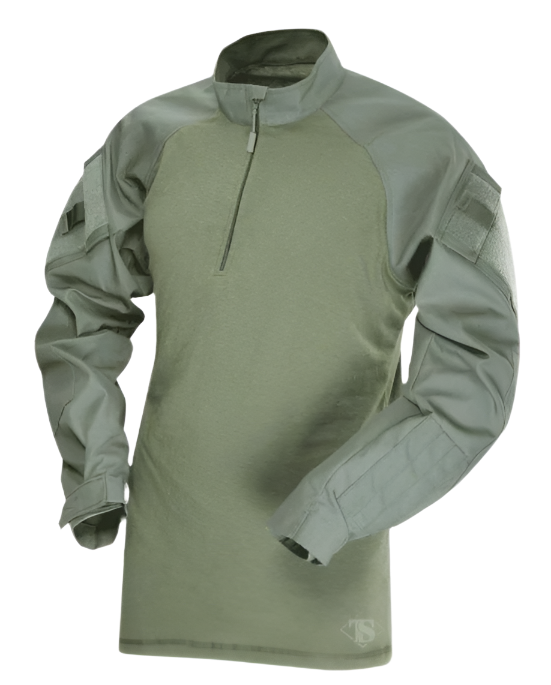Tru-Spec Shirt, Combat, OD Green