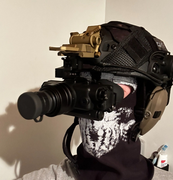 Black) - Rapdom Tactical Convertible Balaclava