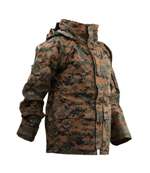 Tru-Spec H2O Proof Gen-2 Parka, LAPD Blue, Woodland Digital