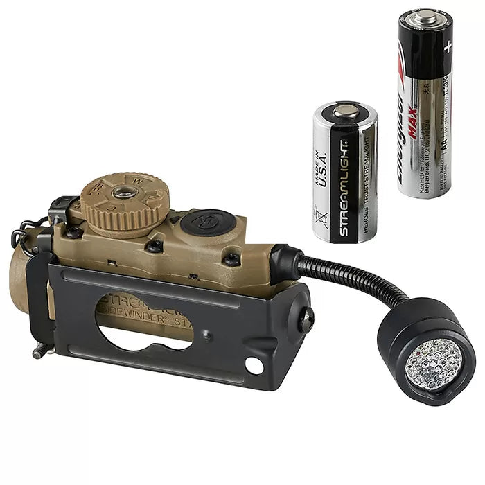 Streamlight Sidewinder Stalk Light | AA & CR123A & Mounts Included Streamlight Sidewinder Stalk Light | AA & CR123A & Mounts Included