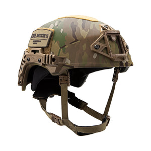 Angled shot of the Team Wendy EXFIL SL in multicam.