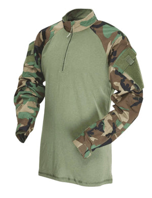 Tru-Spec Shirt, Combat, NYCO Woodland