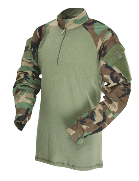 Tru-Spec Shirt, Combat, NYCO Woodland