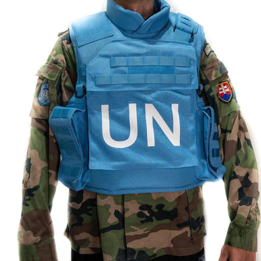 Buy Bulletproof Vest Online - Blue, Press or UN, IIIA - Atomic Defense
