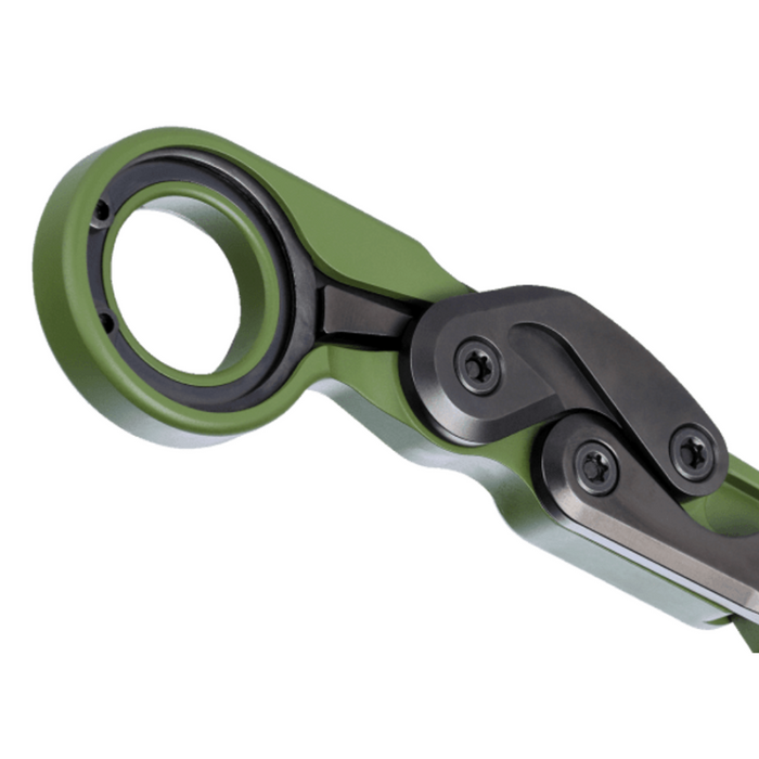 Green Ring End Handle Aluminum of the CRKT Provoke