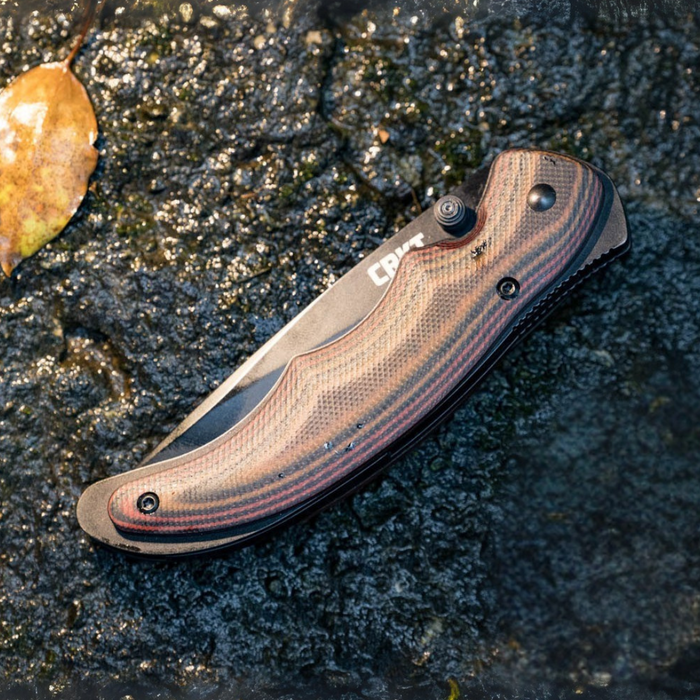 CRKT Endorser Knife | Sleek EDC Blade | Assisted Folding Knife w/ Liner Lock